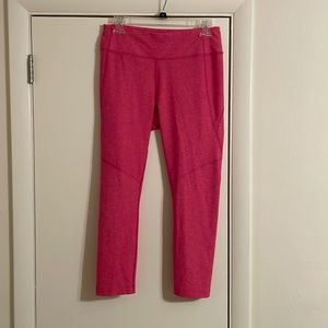 Outdoor Voices TechSweat Free Form Hot Pink 7/8 Leggings Size Large